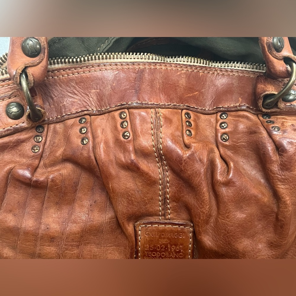 Campomaggi Leather Hand Bag - Picture 3 of 16